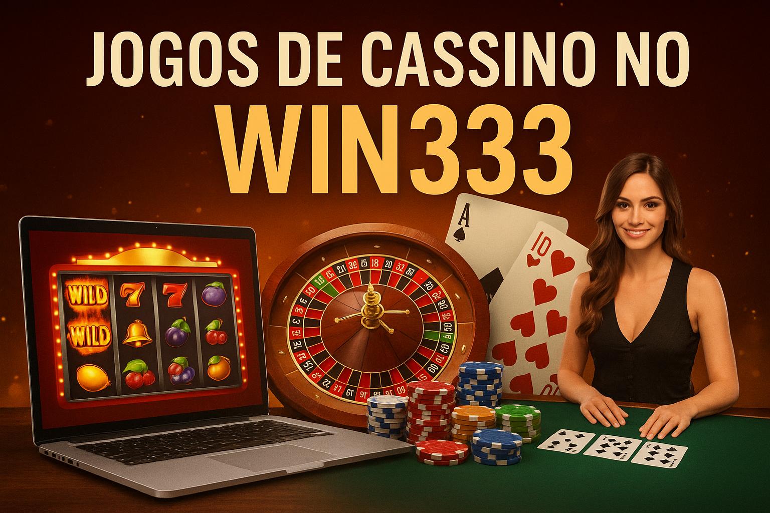 Jogos de cassino online inovadores e emocionantes na WIN333